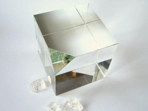 Crystal glass cubes buy online